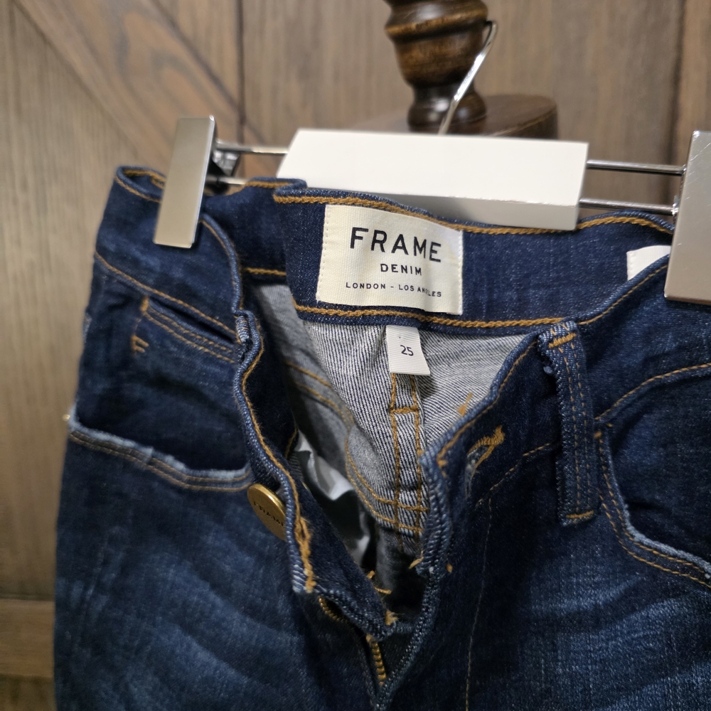 LAST CHANCE Frame Denim Le High Straight Leg Jeans - Picture 3 of 4